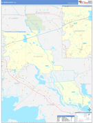 St. Martin Parish (County), LA Digital Map Basic Style
